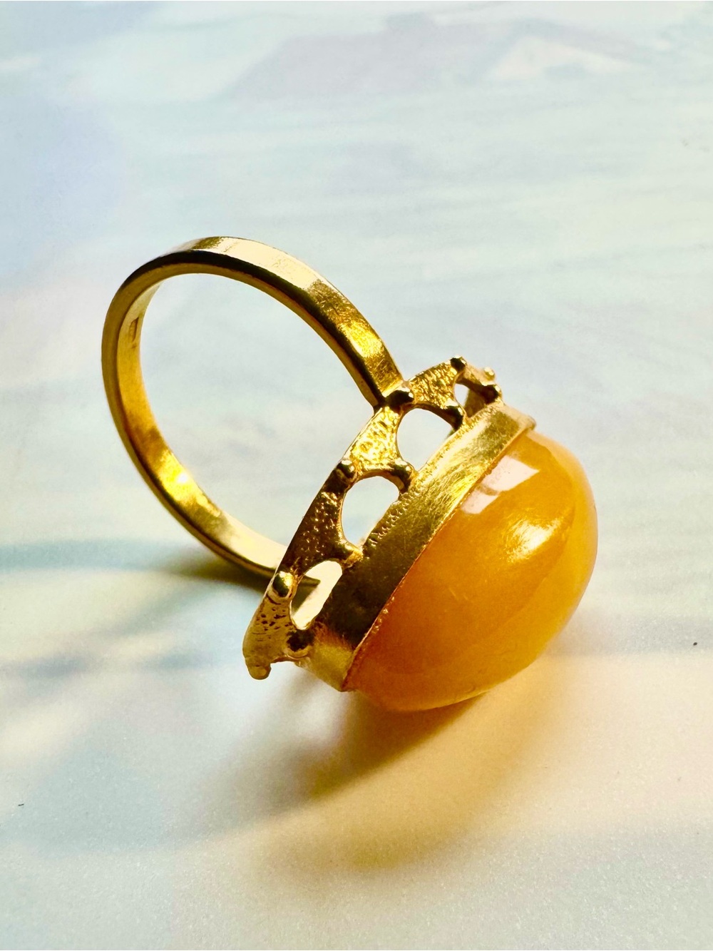 Quality Amber Ring - Picture 4 of 13